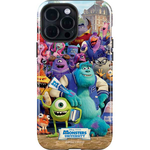 Disney Monsters University Official Poster iPhone 15 Pro Max Impact Case